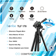 BEMBE TRIPODE PARA FOTOGRAFIA TLF170 CON ADAPTADOR PARA SMARTPHONE