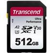 MEMORIA TRANSCEND SD 512GB UHS-I U3 A2 ULTRA PERFORMANCE