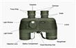 SVBONY BINOCULAR MILITARY 7 X 50 CON COMPASS