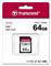 MEMORIA TRANSCEND SD 64GB UHS-I U1